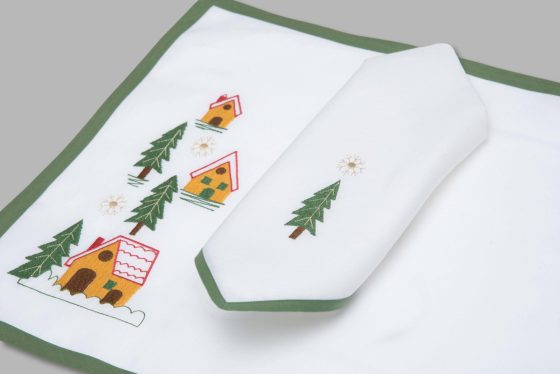 CHRISTMAS TREE PLACEMAT SET OF 2