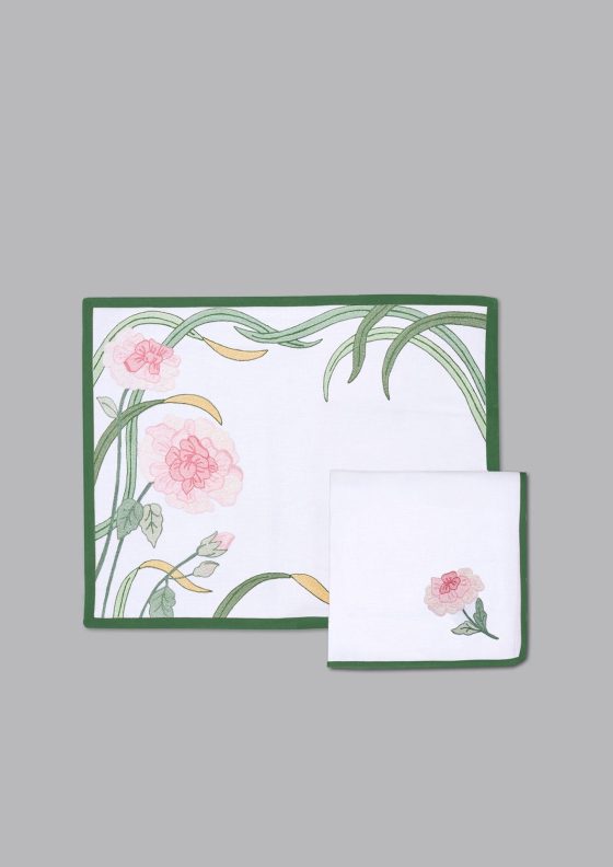 FLOWERS PLACEMAT SET OF 2