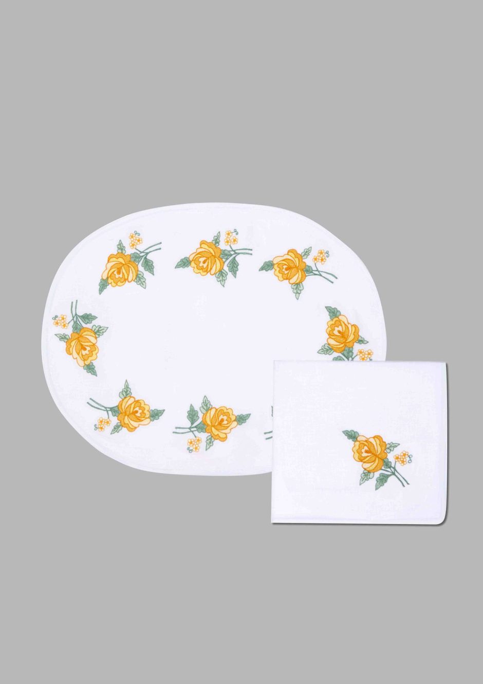 SMALL ROSES PLACEMAT SET OF 2